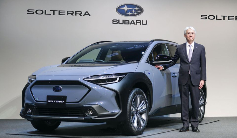  First all-electric vehicle Solterra